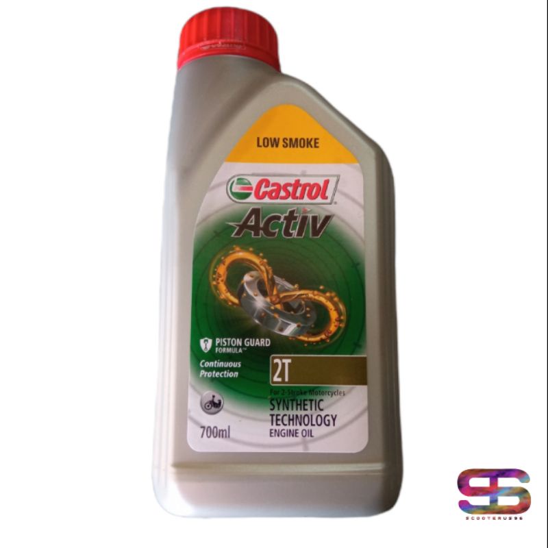 Oli Samping 2 Tak Castrol Active Original
