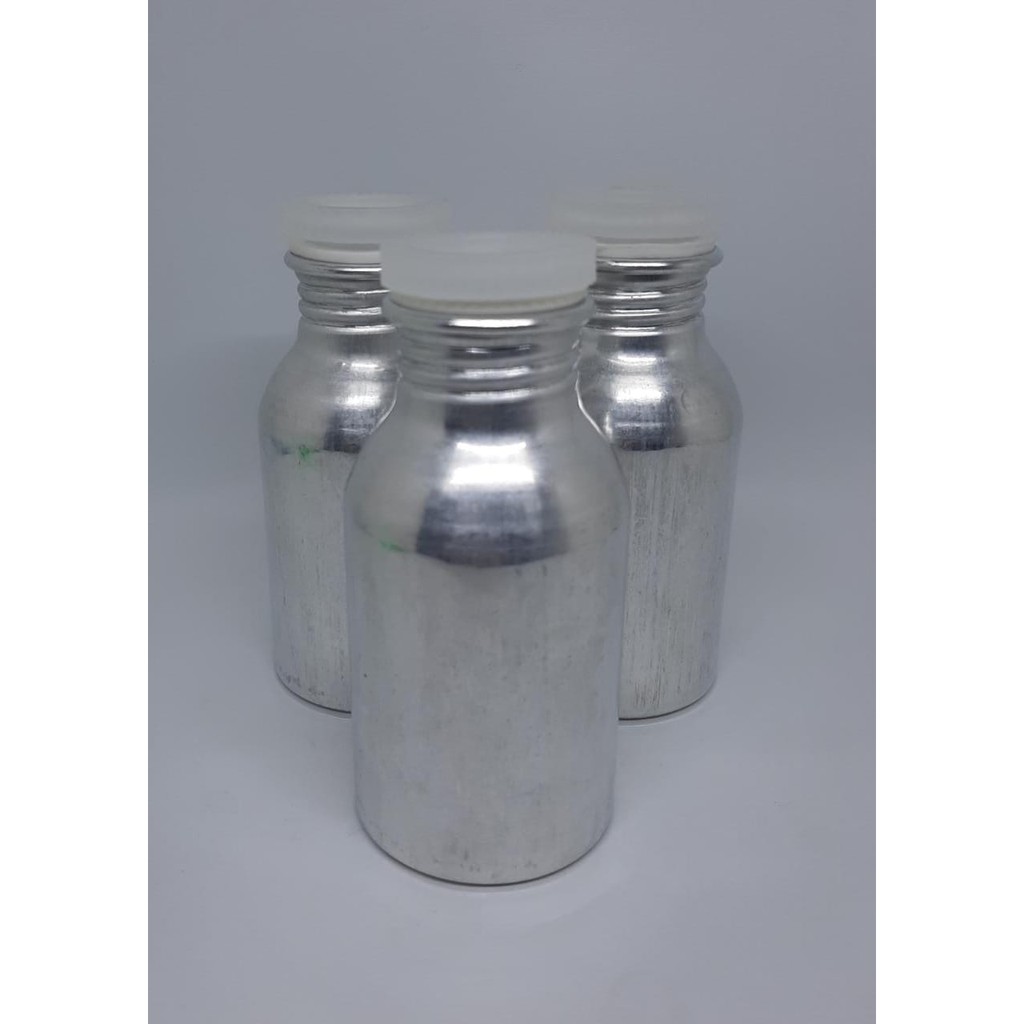 KALENG 100 ML SILVER. BOTOL ALUMUNIUM KOSONG BARU. BUAT
