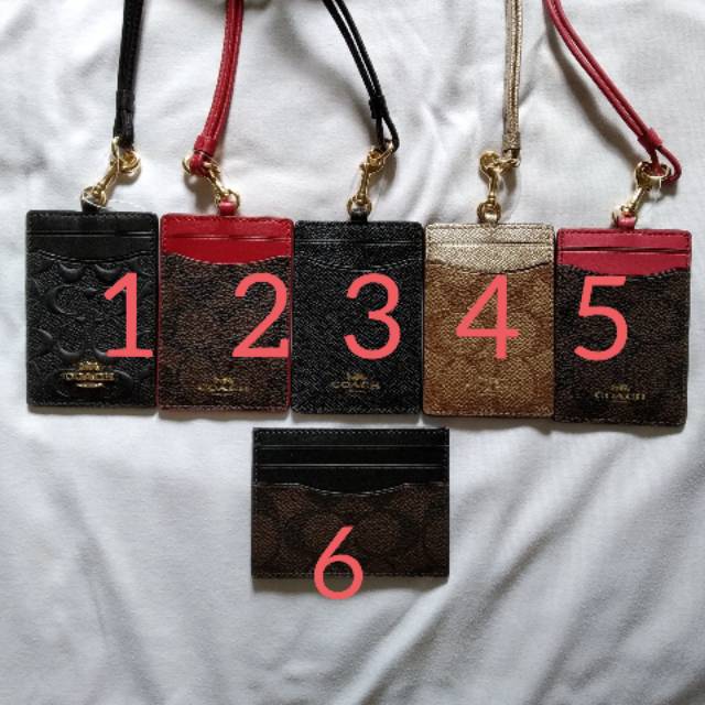 

Coach lanyard Original 100% sisa warna black ya