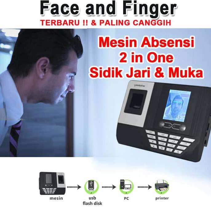 

Ready COD MESIN ABSEN WAJAH + FINGER PRINT / SIDIK JARI / ORIGINAL