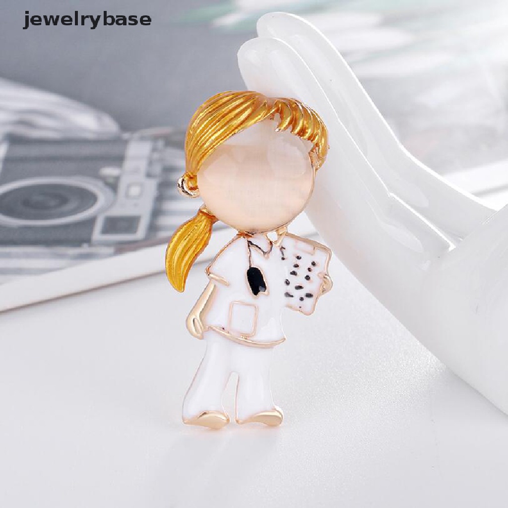 Bros Pin Enamel Desain Dokter Perawat Rumah Sakit Untuk Syal