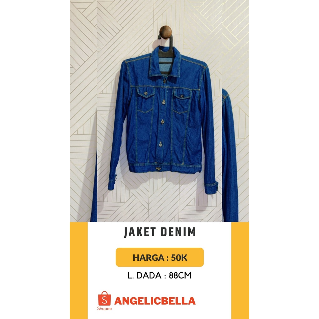 PRELOVED JAKET DENIM