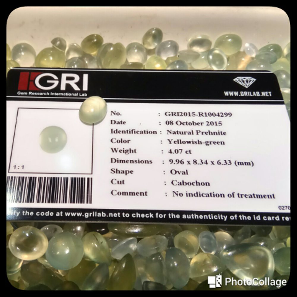 CINCIN BATU AKIK PERMATA NATURAL PREHNITE WHITE GREEN HQ ISTIMEWAH &amp; TERMURAH