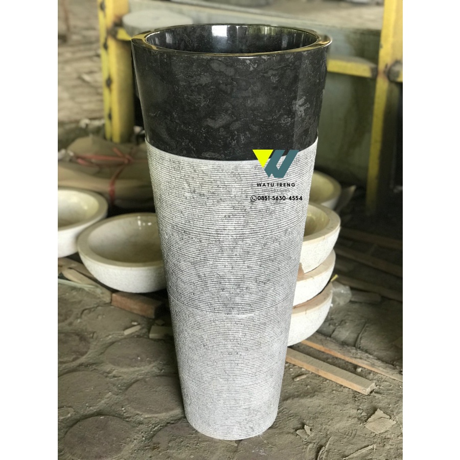 Free Ongkir SBY Wastafel Pedestal Marmer MODEL Alur