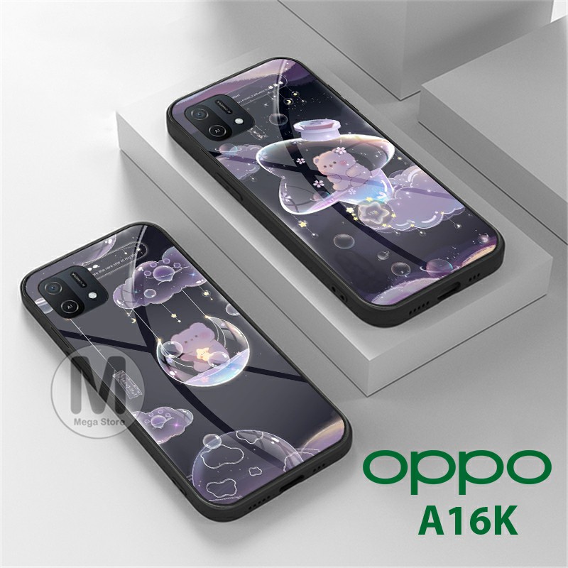 OPPO A16K [ MG-167 ] Softcase Kaca OPPO A16K Case Hp OPPO A16K Casing Hp OPPO A16K Softcase OPPO A16