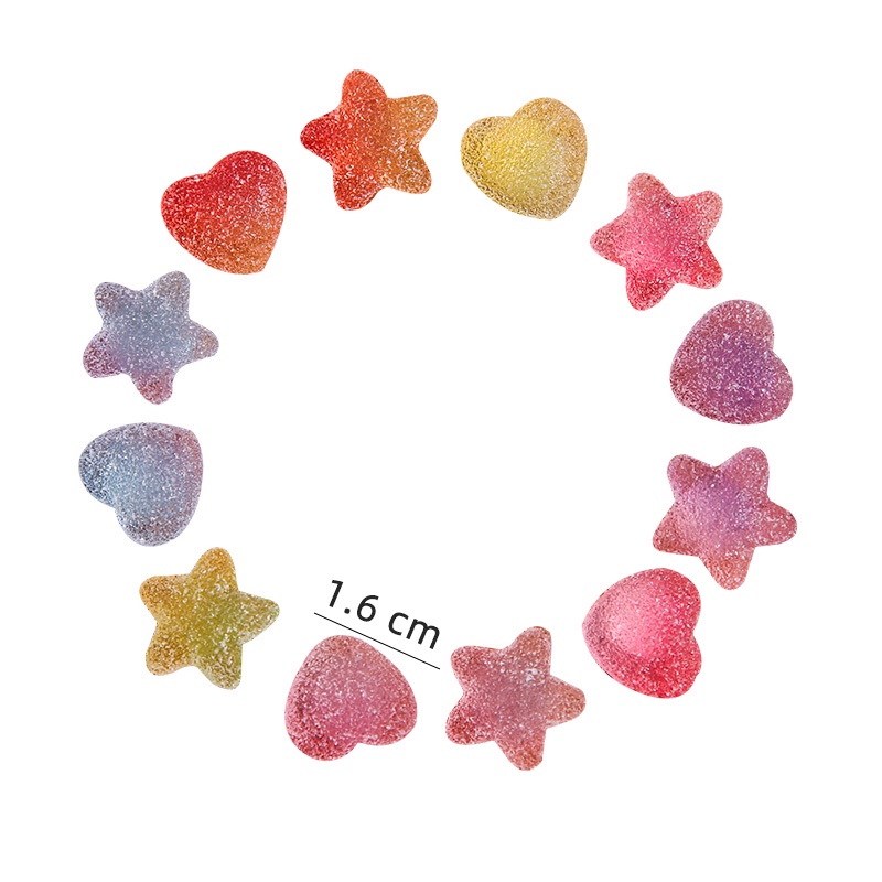 6 Pcs Cute Simulation Soft Candy Series Pushpins Creative Lovely Thumbtacks