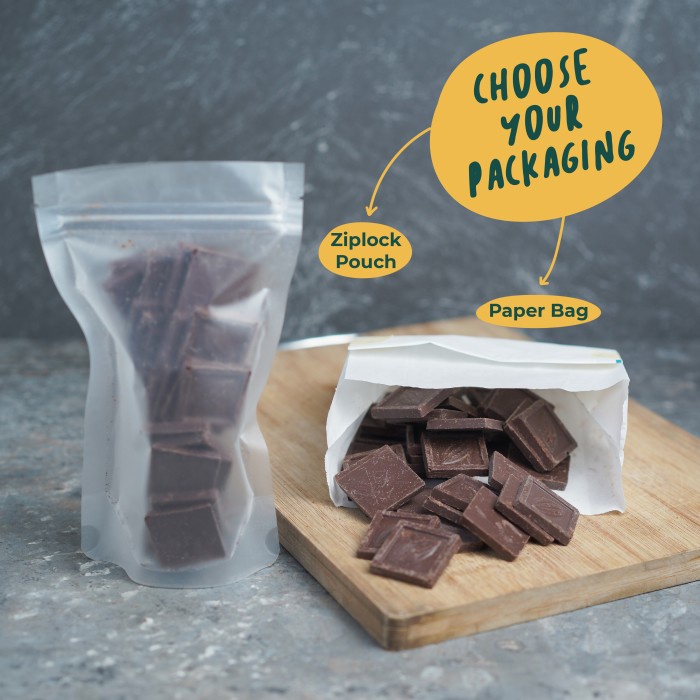 

BULKSOURCE CHOCOLATE BAR BITES DARK 70%