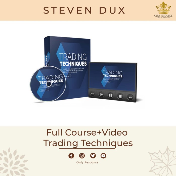 

BUY 1 FREE 1 Steven Dux Trading Techniques Video Forex Tekhnik Course