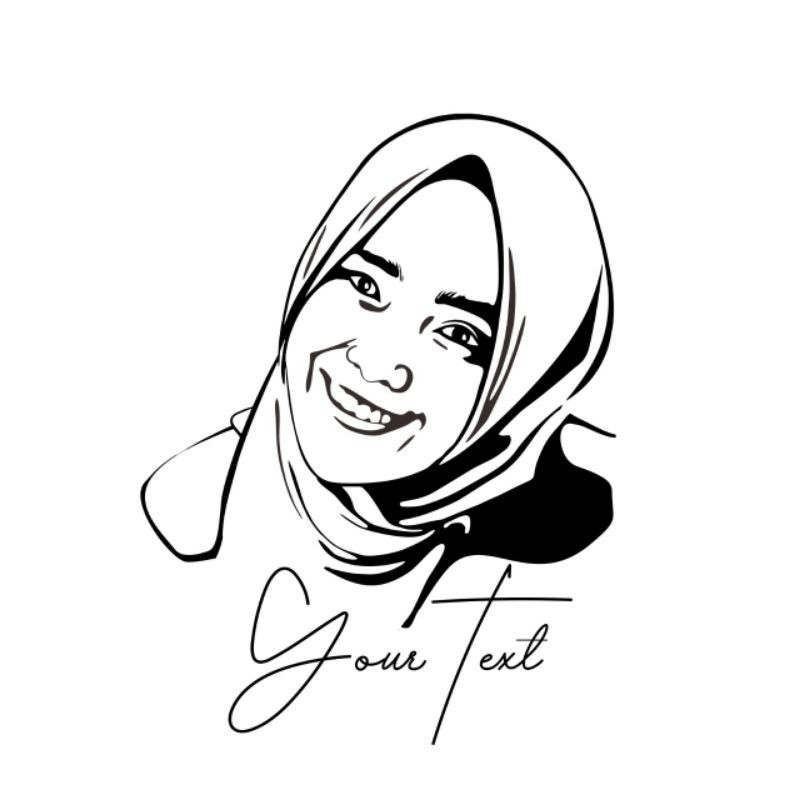 Jasa Edit Foto Hitam Putih / Line Art