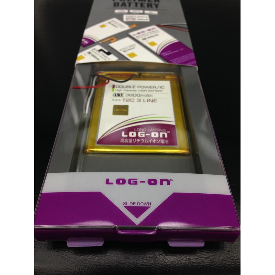 [termurah] Baterai Advan Tablet Ipad T2C T1D 3Kabel 3800Mah Double power Log On