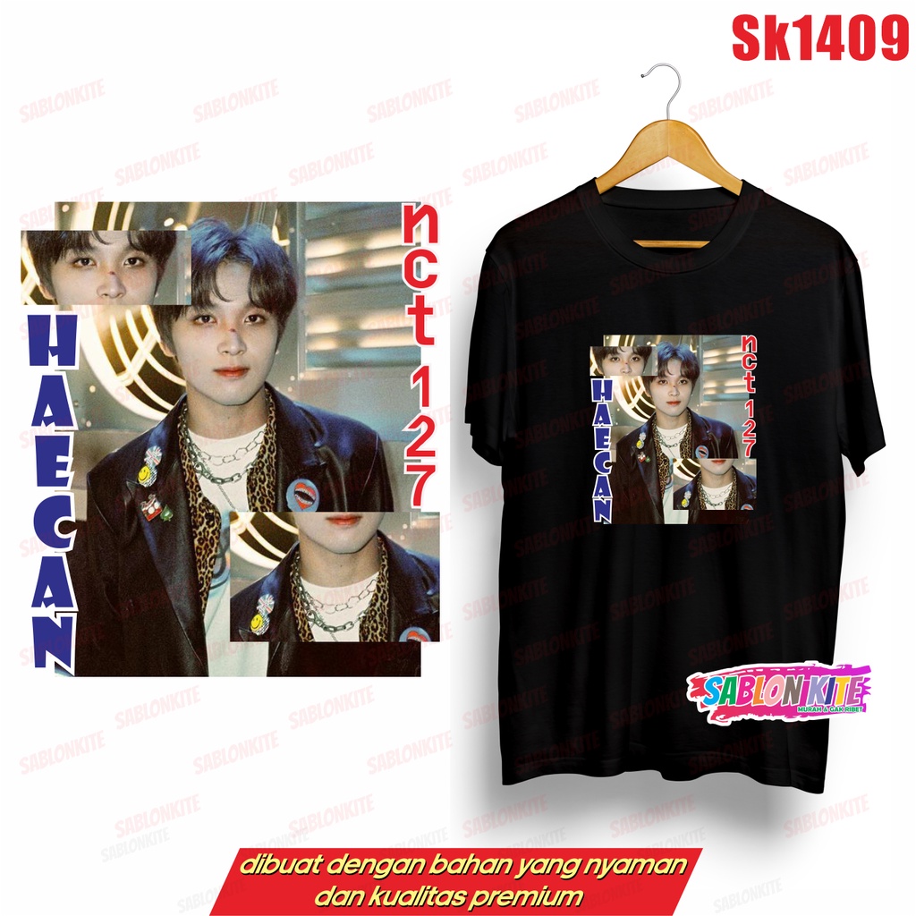 MURAH!!! KAOS NCT 127 MEMBER SK1409 JAEHYUN MARK TAELIL HAECHAN JOHNNY JUNGWO TAEYONG YUTA