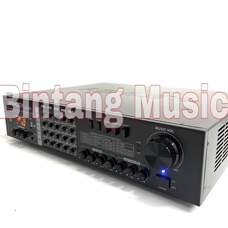 ASLI Power ampli Ashley Z5200 Original Amplifier Z 5200 ashley **