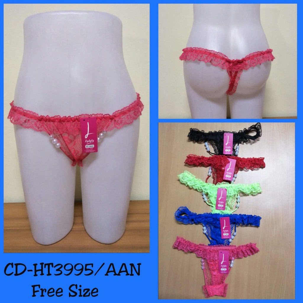 CD GSTRING LYDYLY HT3995/AAN MUTIARA BRUKAT CD WANITA MURAH