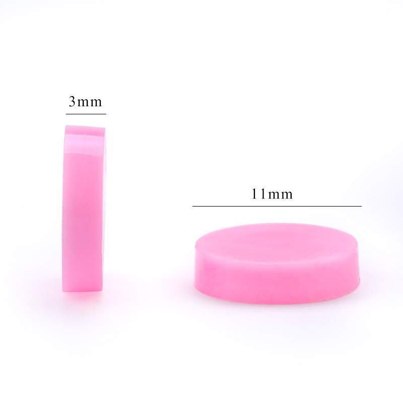 100 Pcs/bag Grafting eyelash glue cup Pink drop Lem delay cup top glue cup Alat Bulu Mata Kecantikan