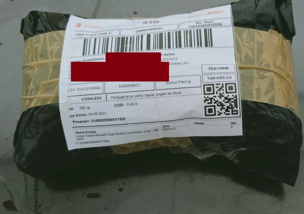 Luban Dakar Mustaki Dupa Bukhur Kemenyan Arab - 100 Gram