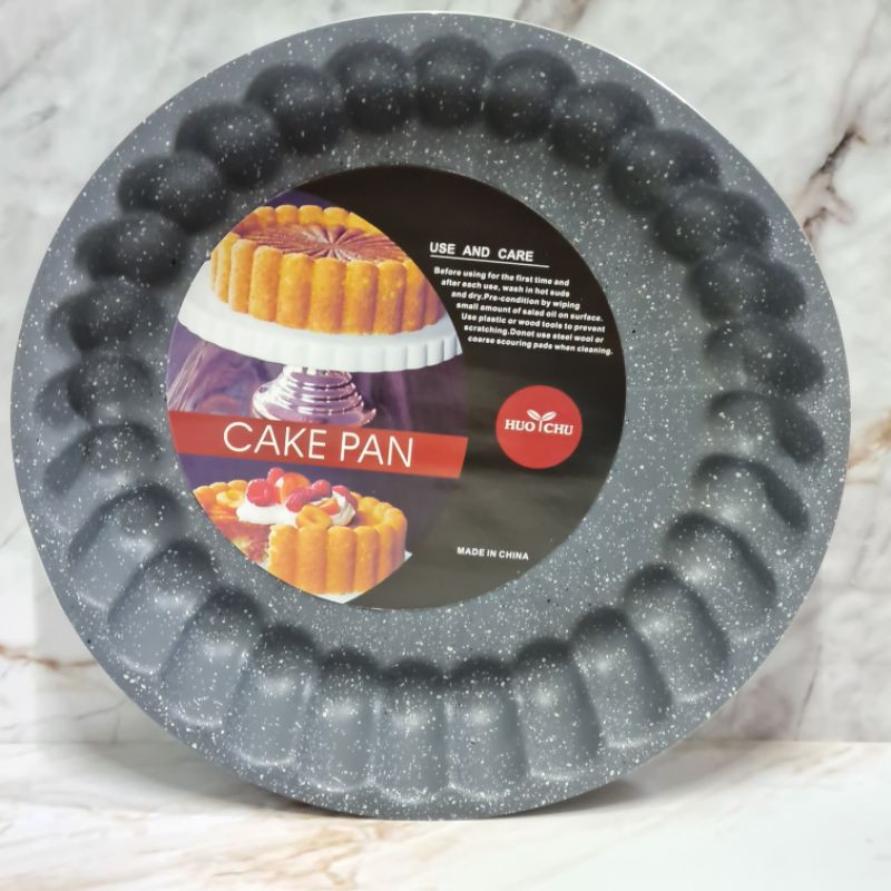 charlotte marble tiramisu cake pan / baking pan / loyang kue pudding