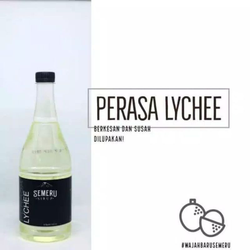 

Semeru Sirup LYCHEE /Isi 1L /Syrup /Terlaris /Enak /Murah /Nu Aing Supply