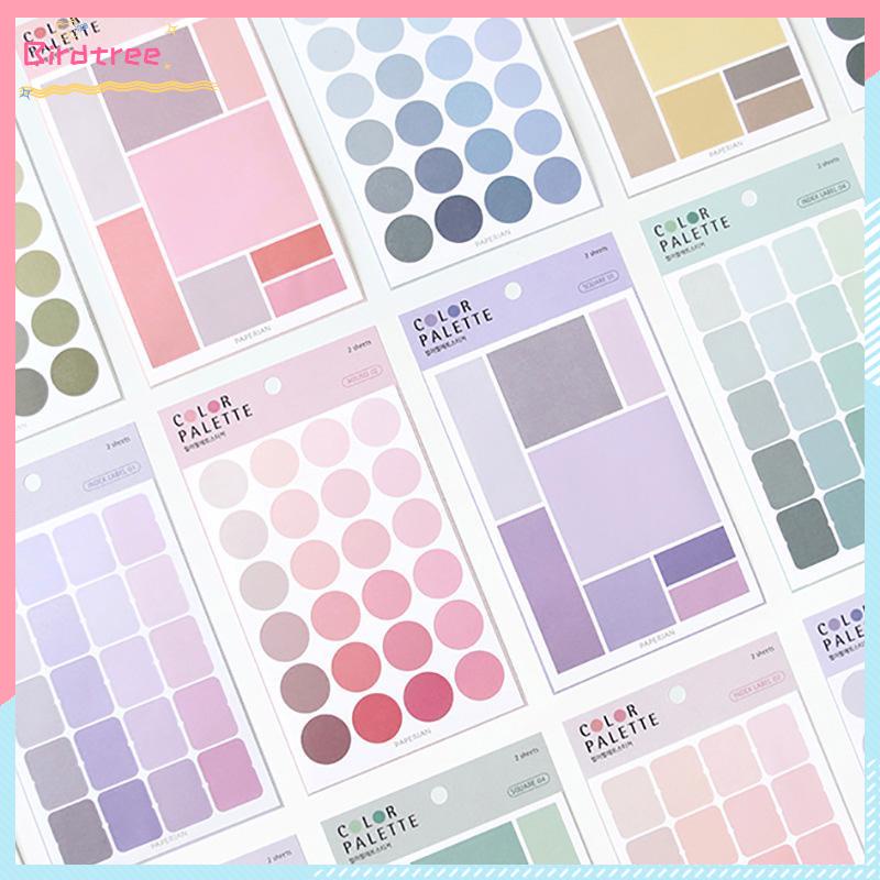 

[Readystock❤️COD]Stiker Label Index Dot Multifungsi Bisa Ditulis Untuk Dekorasi Diary / Scrapbook- BS