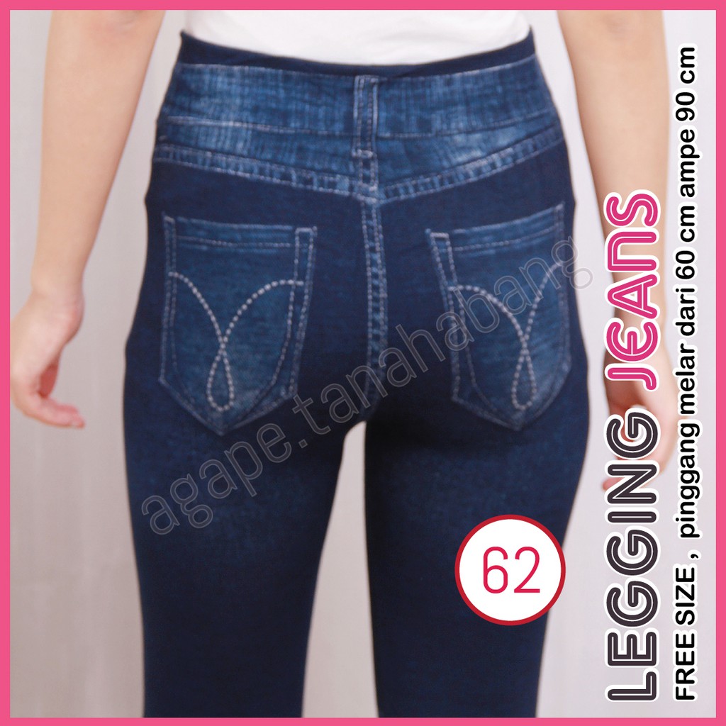 legging Jeans #62 / Legging Jeans Wanita