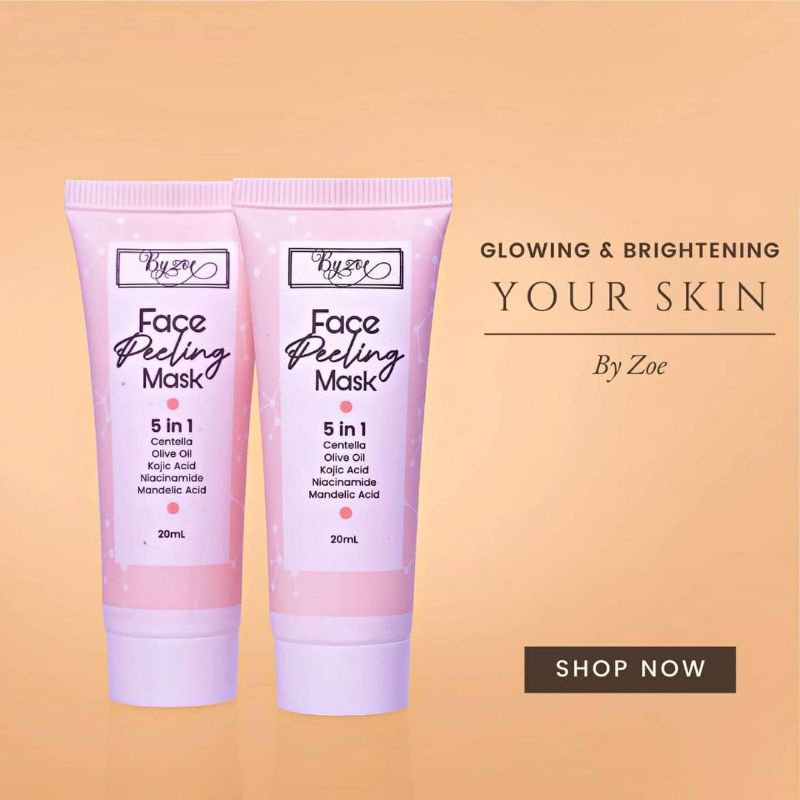 Byzoe 5in1 Face Peeling Mask Masker peeling korea Original Dera shop99