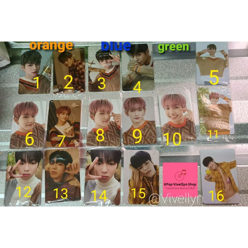 Photocard Full Album Treasure : YOSHI MASHIHO JAEHYUK (selfie & concept version)