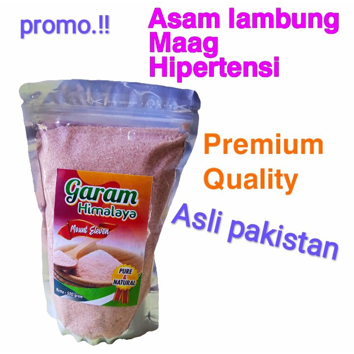 

Garam Himalaya Original Premium Pink Salt 500 Gram