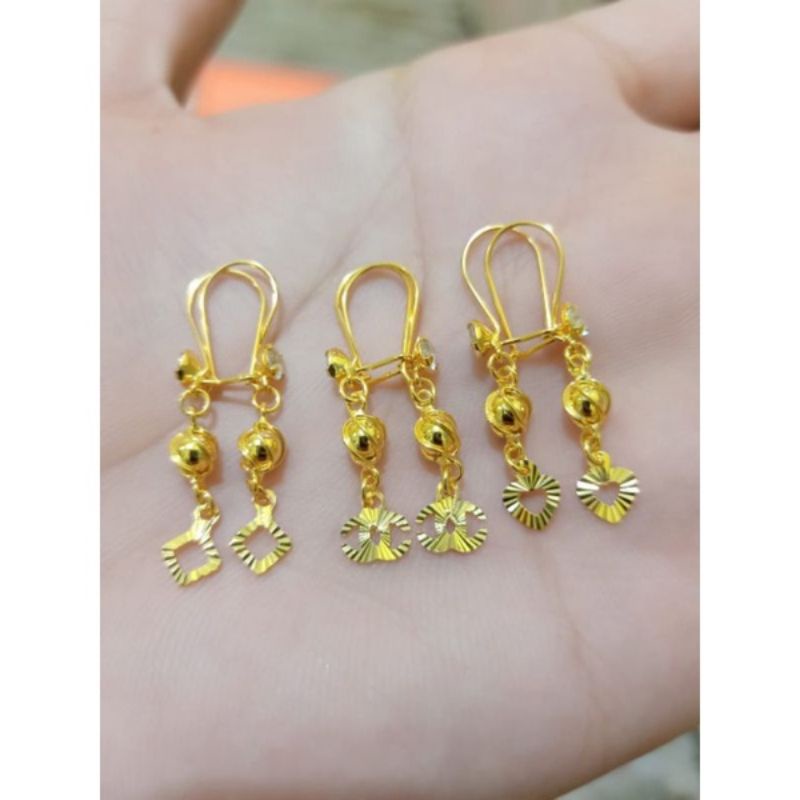 ANTING DEWASA PERAK 925 LAPIS MAS