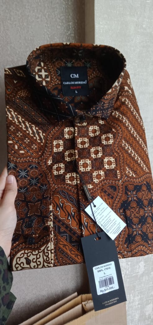 Carlos Moreno Kemeja Batik Pria - Gumilar