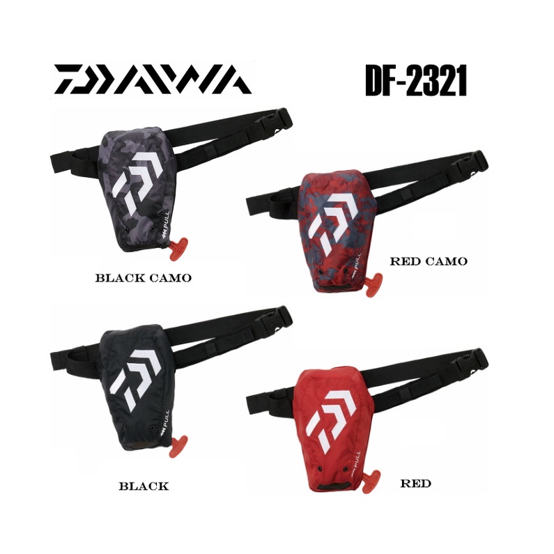 Pelampung Gas Life Jacket Vest Pouch Daiwa DF-2321