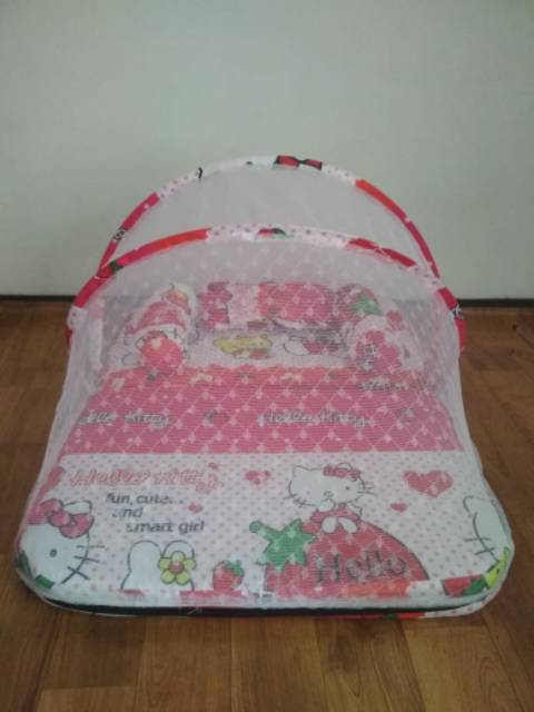 Kasur Bayi Lipat Set Kulambu Hello Kitty