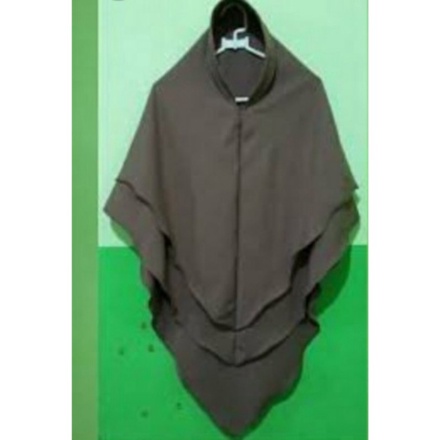 KHIMAR SYAR'I 2 LAYER JILBAB INSTAN SYARI GROSIR MURAH KERUDUNG DOUBLE LAYER  NON PET ANTEM HIJAB Promo