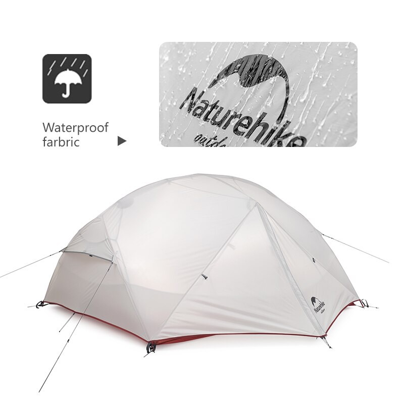 TENDA MONGAR 1 NATUREHIKE NH18M010-J ORIGINAL HAIKING KAPASITAS 1 tenda, outdoor, tenda naturehike