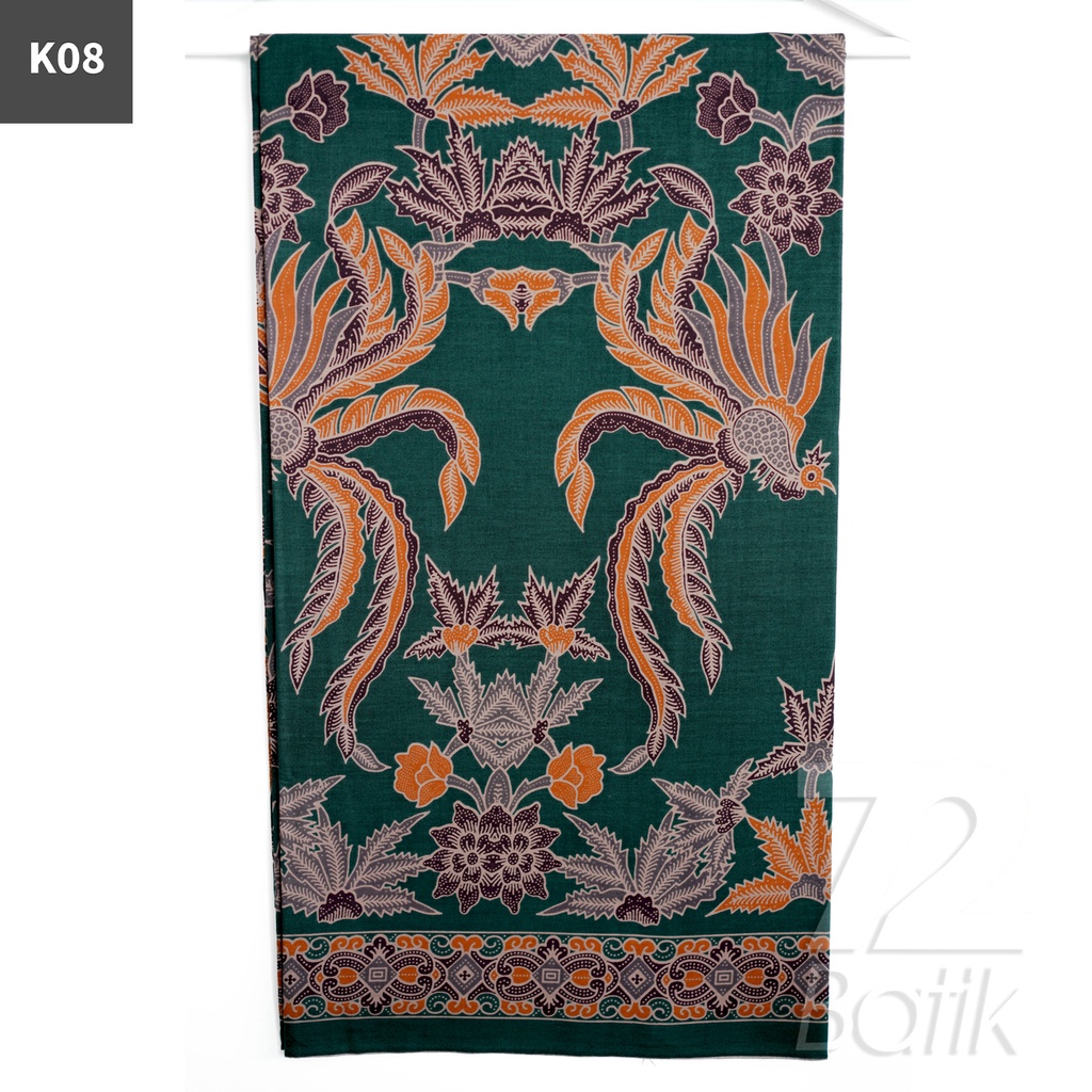 KAIN BATIK PREMIUM Bahan Katun Motif Peksi Asmoro Warna Coklat 722189 Cap 72 Jarik Jarit Samping Kebat Panjang Batik Katun Modern Premium Bahan Seragam Batik Pernikahan Kantor Keluarga Murah Kamen Jadi Batik Bali Lembaran