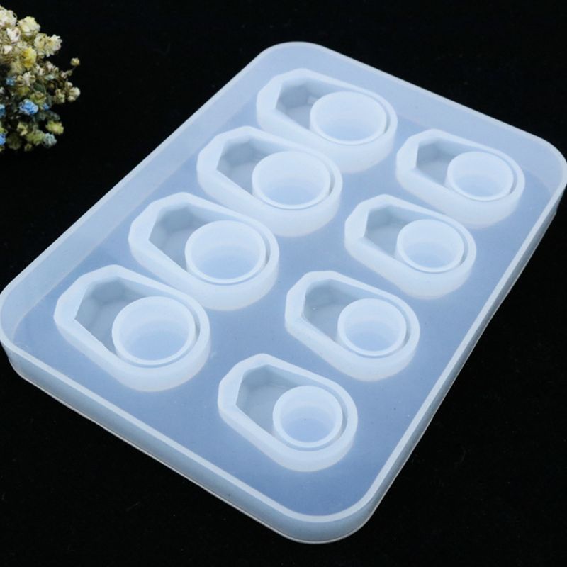 SIY  Silicone Ring Mold Pendant Mould Epoxy Resin Jewelry Making Tool Handmade DIY