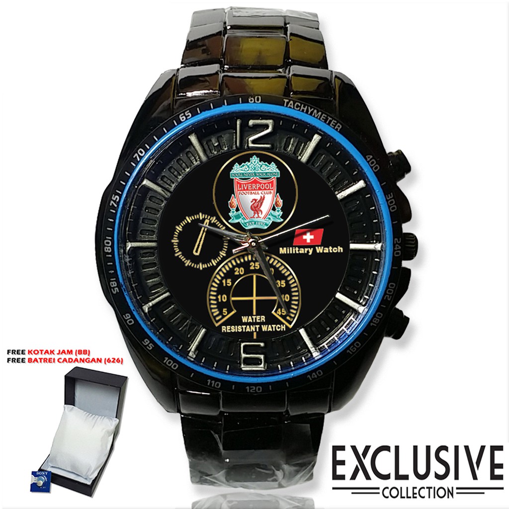 (Istimewa ) Jam LIVERPOOL Rantai Sport