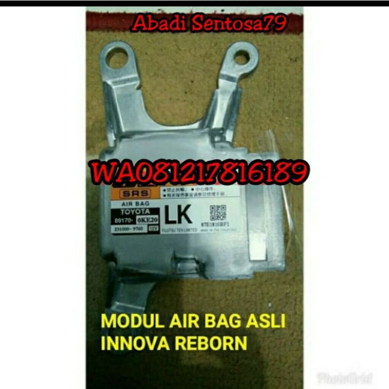 Modul Airbag Toyota Innova reborn