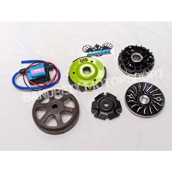 Readyy     CVT Pulley-Kampas Ganda-Mangkok-Koil USR-SRP Honda ADV 150-Vario 150- PCX 150     Stok