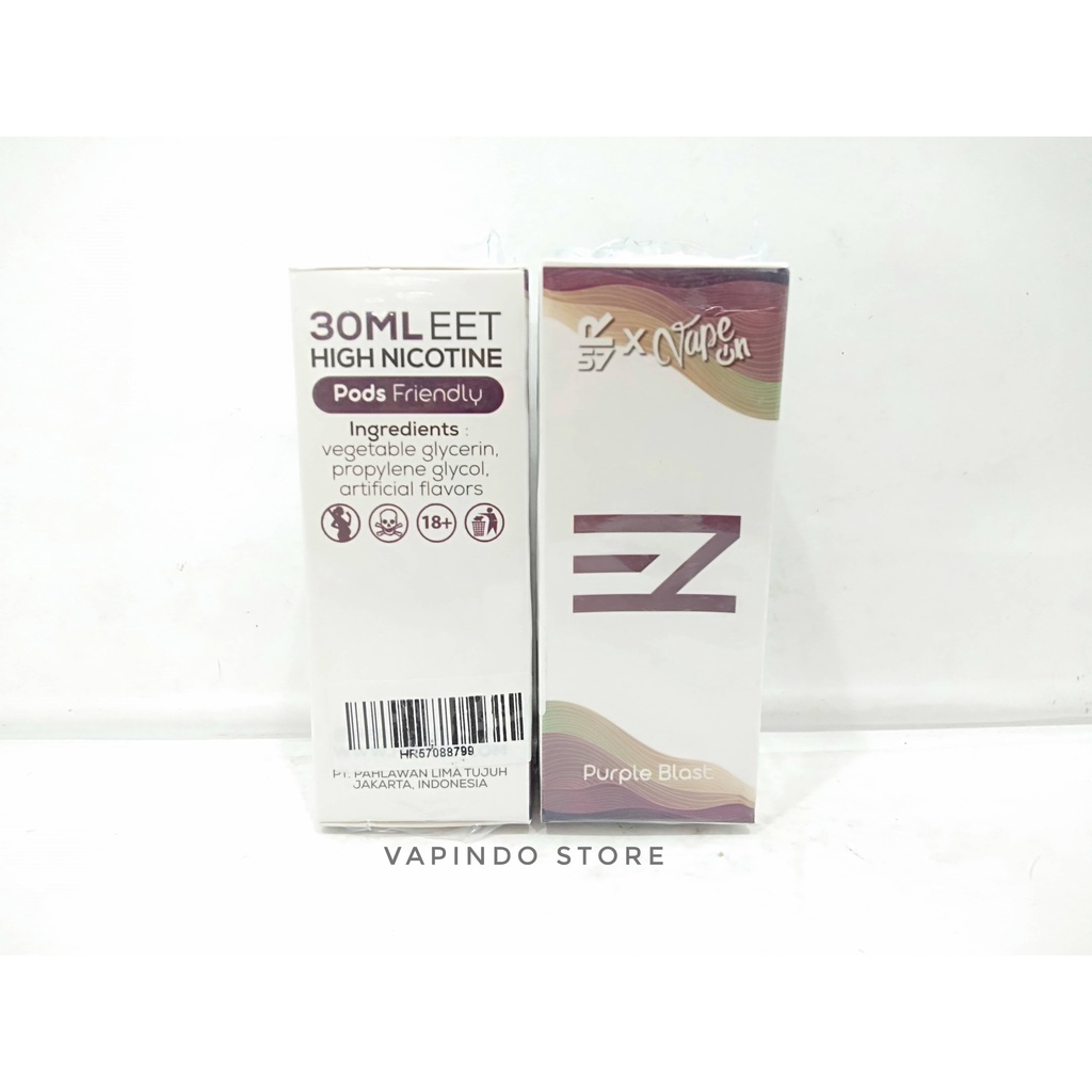 EZ PURPLE BLAST GRAPE GRAPE 30ML 12MG POD SERIES BY R57 HERO57 VAPEON