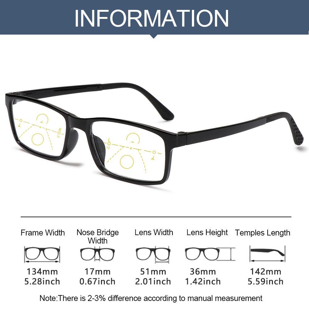 Lily Kacamata Baca Anti blue Light Anti-Letih Anti-UV Anti-blue Rays Multifocal Bifocal Eyeglasses