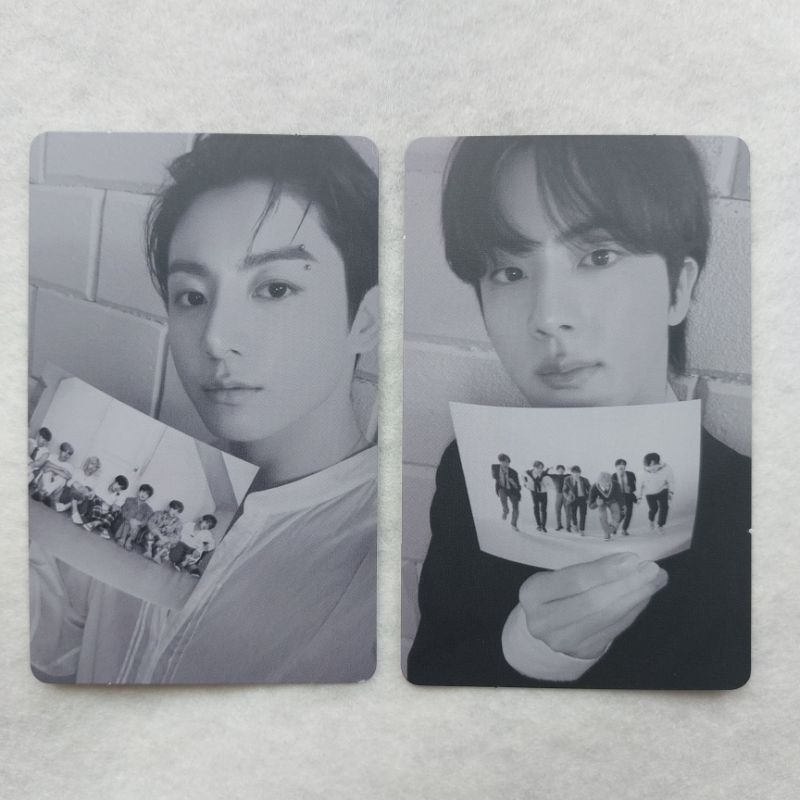 PC RPC PHOTOCARD BTS PROOF STANDARD VER RANDOM JEON JUNGKOOK JIN KIM SEOKJIN