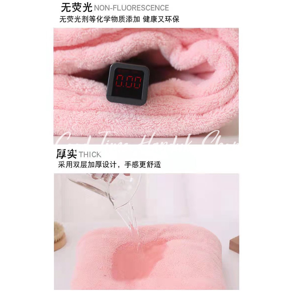 Handuk Keramas Model Kancing / Topi Beruang / Topi Pita Import Microfiber Handuk Pengering Rambut Head Towel Fast Dry Hair Handuk Kepala