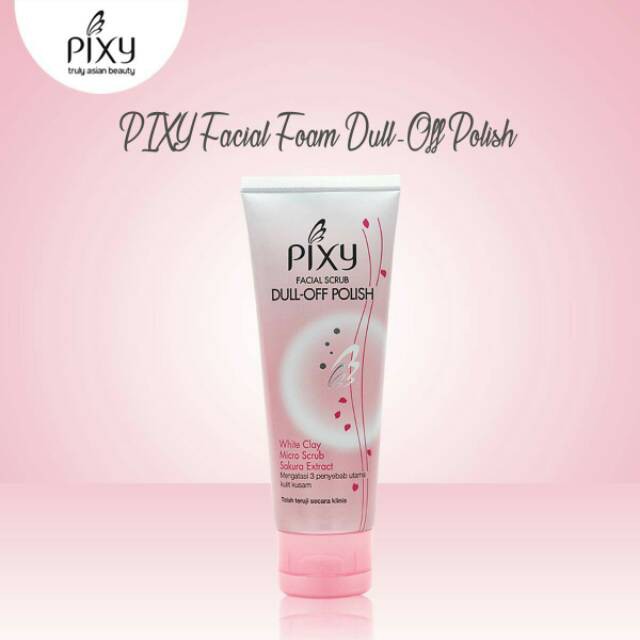 Pixy Facial Scrub Dull Off Polish Pembersih Wajah