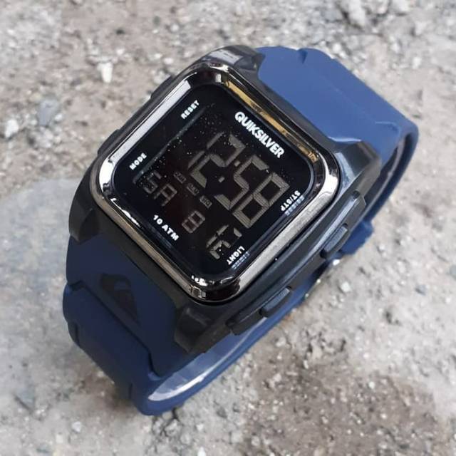 Jam Tangan Quick Silver Water Resist Renang - Biru