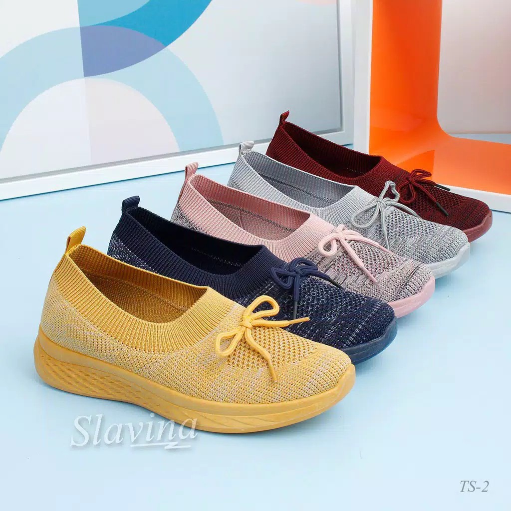 Sepatu Slavina Lovellia / Slip On Slavina Wanita #2-1
