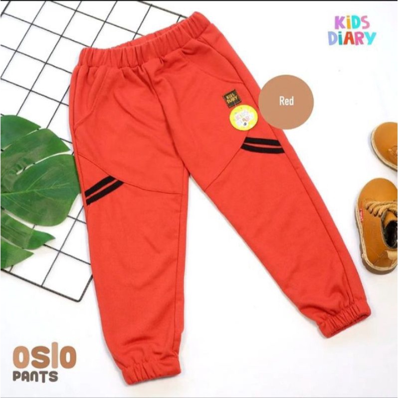 Oslo Pants Kids Diary Celana Panjang Anak Unisex Laki Laki dan Perempuan