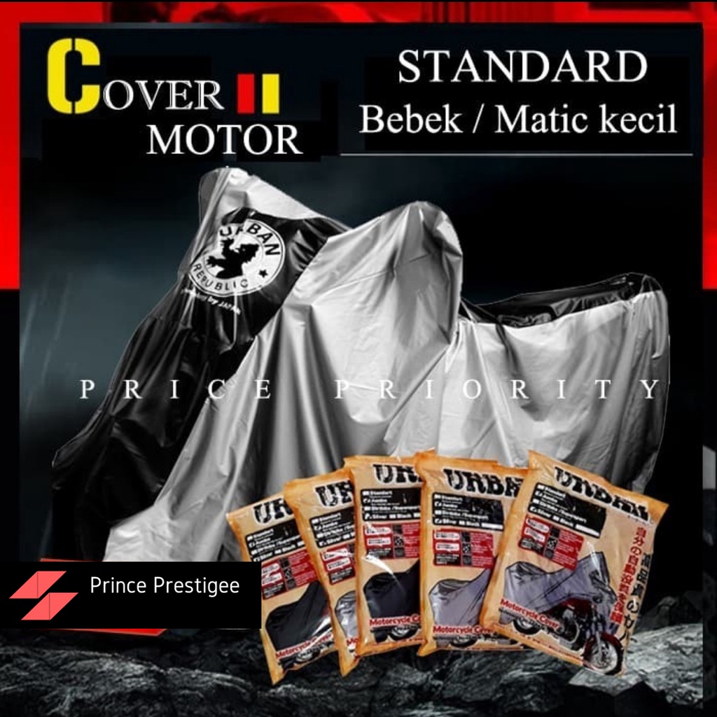 Sarung Cover Motor URBAN Beat Street Scoopy Sonic Supra X Revo Genio