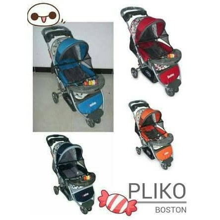 stroller--  stroller pliko boston kereta dorong bayi