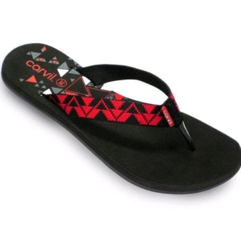 Sandal Teplek jepit Wanita Carvil Original| warna dan model  Random sesuai etalase