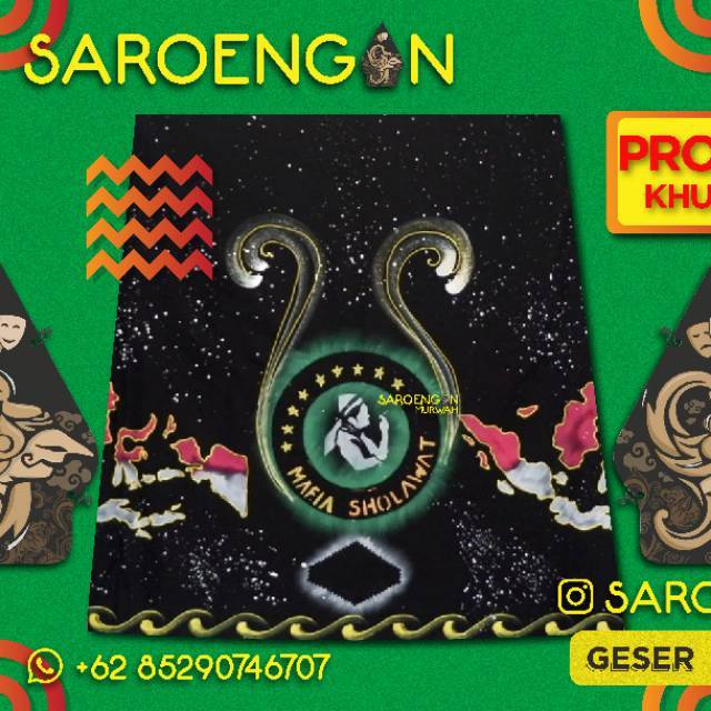 SARUNG LUKIS MURWAH MAFIA SHOLAWAT