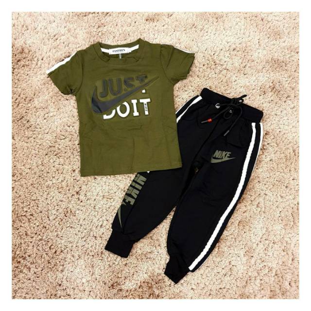 Setelan baju anak nike / baju branded anak